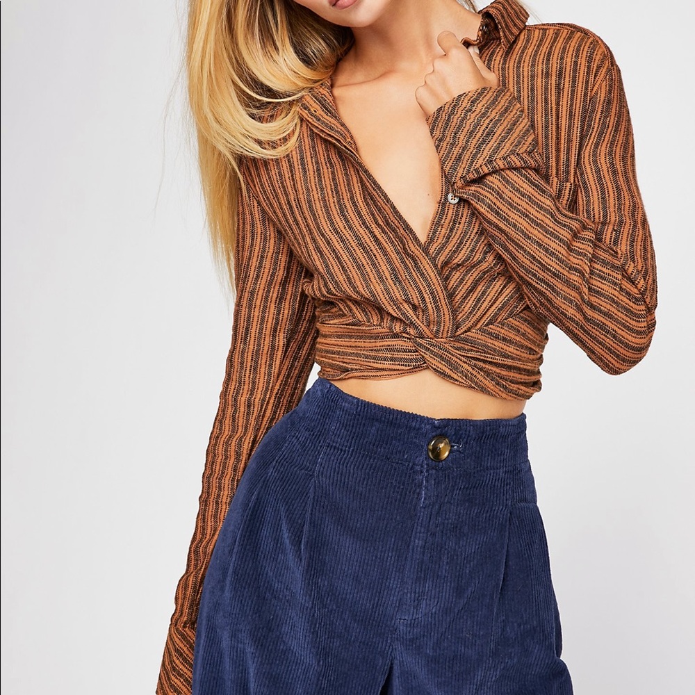 Free People Lust For Life Long Sleeve Top